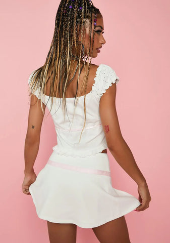 Teacher's Pet Pleated Skirt