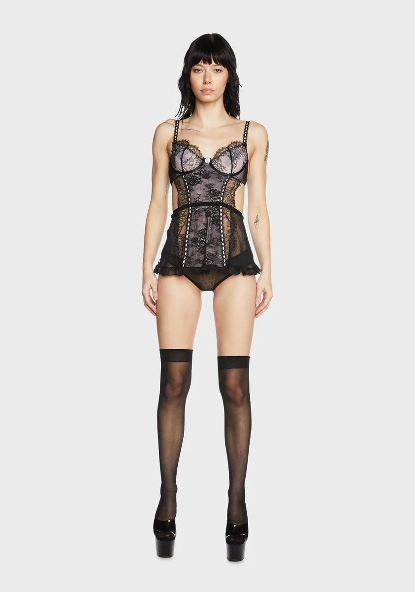 Service Call Lingerie Set