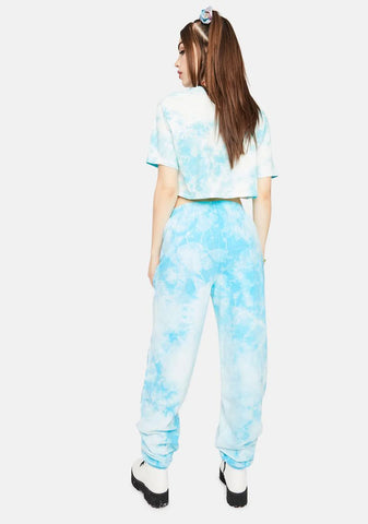 Raining Care Bears Tie Dye Sweatpants