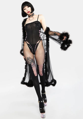 Kiss & Tell Sleeveless Bodystocking