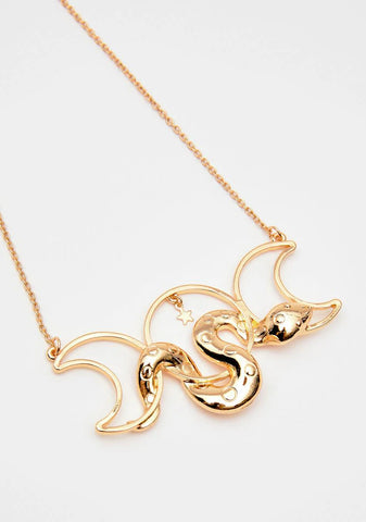 Moonlight Serpent Necklace