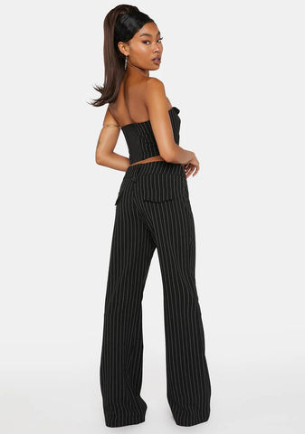 York Striped Trousers
