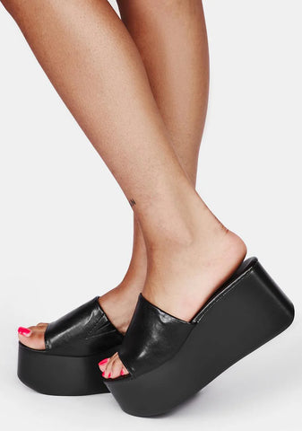 Strutting Through Life Platform Sandals