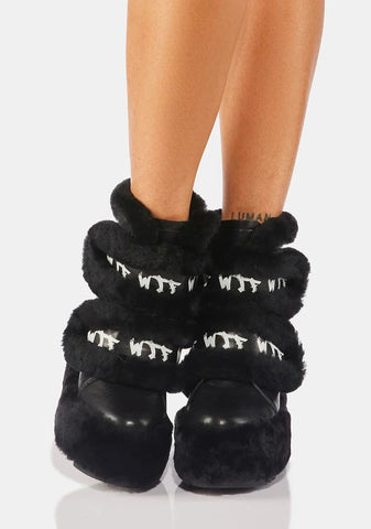 Dizzy Dream Wedge Boots