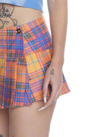 Anarchist Kilt Mini Skirt
