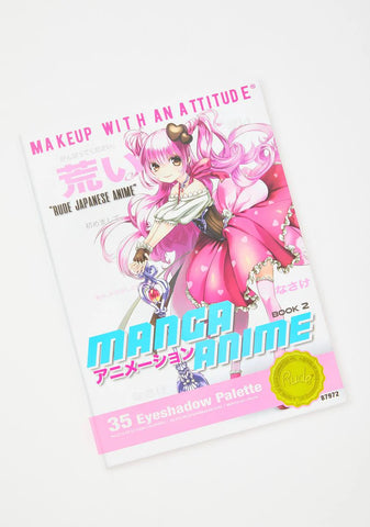 Manga Anime Book 2 Eyeshadow Palette