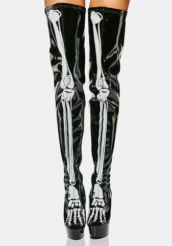 Delight-3000Bone Thigh High Boots