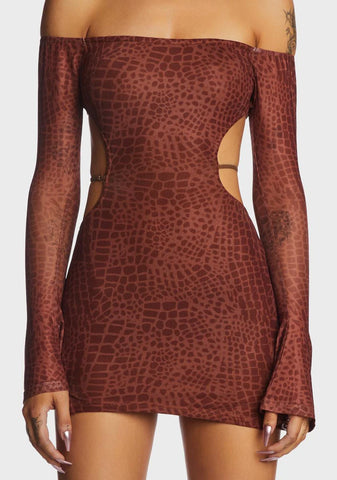 Cocoa Get Some Mesh Mini Dress