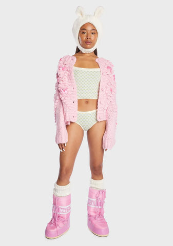 Little Flower Knit Panty