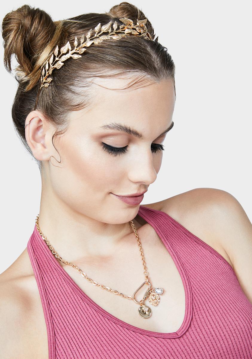 Bringing Charm Carabiner Necklace