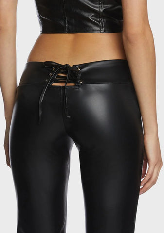 Rock Rogue Vegan Leather Pants