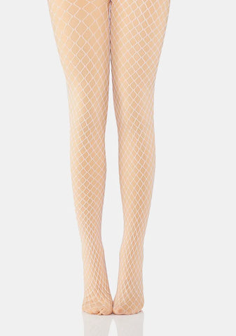 Icy All About Me Layered Fishnet Tights