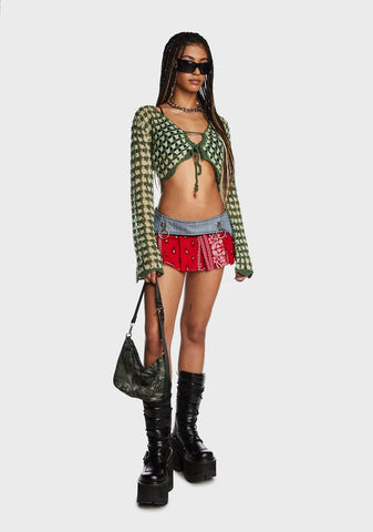 Music Lovers Unite Crochet Top