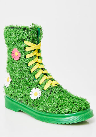 On My Turf Combat Boots