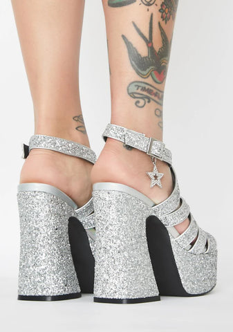 Star Light Star Bright Platform Heels
