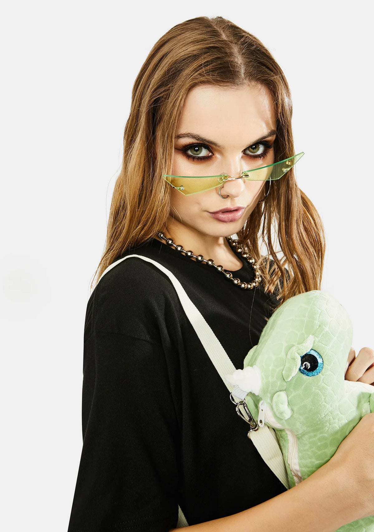 Jade Don't Mean A Thang Slim Cat Eye Sunglasses