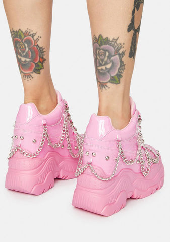 Sugar Patent Space Candy Platform Sneakers