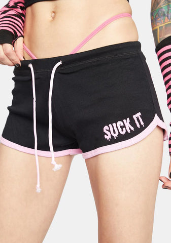 Suck It Dolphin Booty Shorts