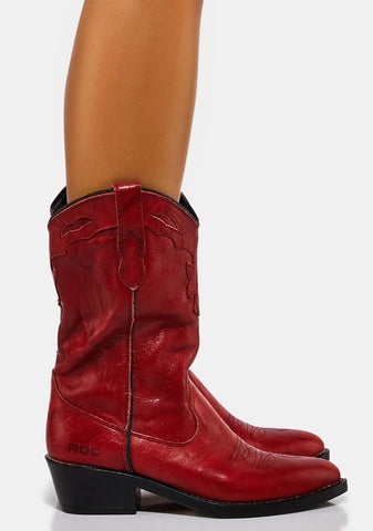 Red Indio Cowboy Boots