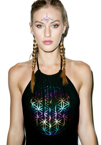 Rainbow Phoenix Jewelled Headpiece