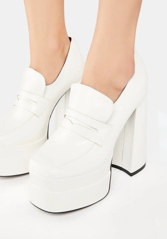 All Day Sass Platform Loafers