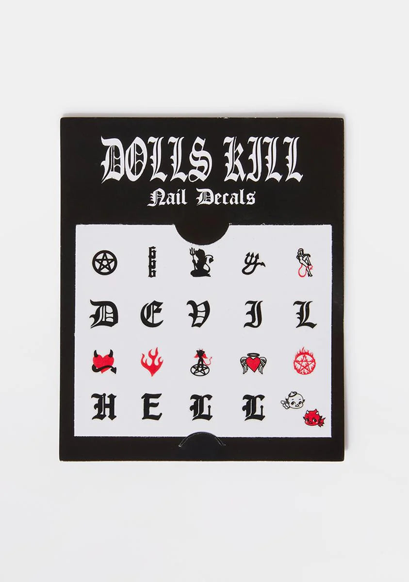 Hot In Here Nail Decals