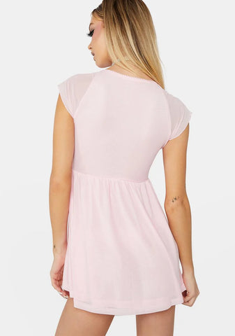 Blush Bad Idea Mini Dress