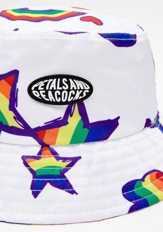 Rainbow Galaxy Bucket Hat