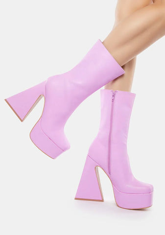 Kiss That Mystique Platform Boots