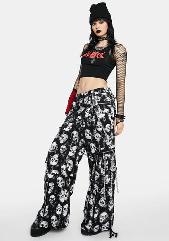 Chain To Chain Skull Pants