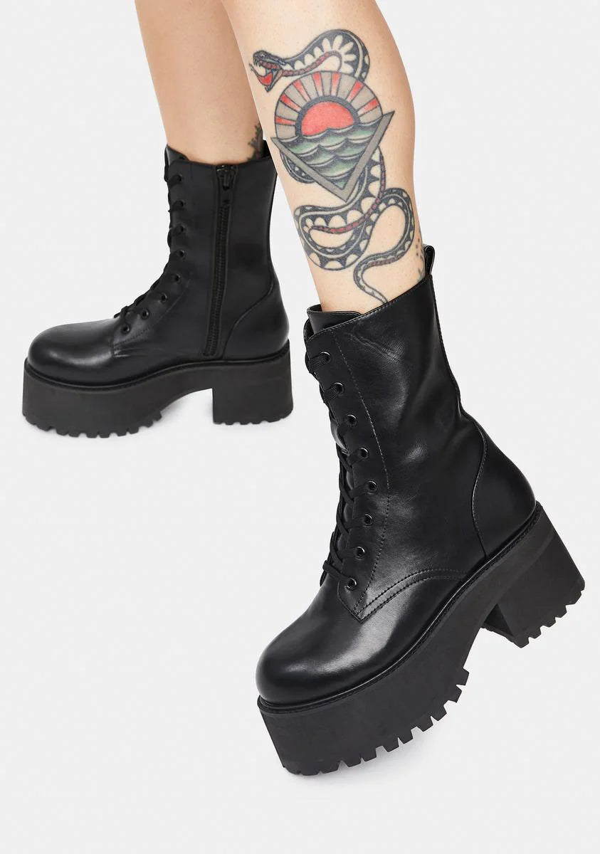Resonance Remix Combat Boots