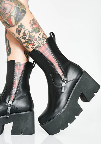 Ain't Trippin' Platform Boots