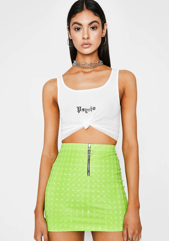 Toxic Hellish Mercy Mini Skirt