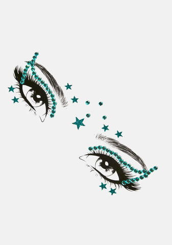 Celestial Mermaid Face & Body Gems