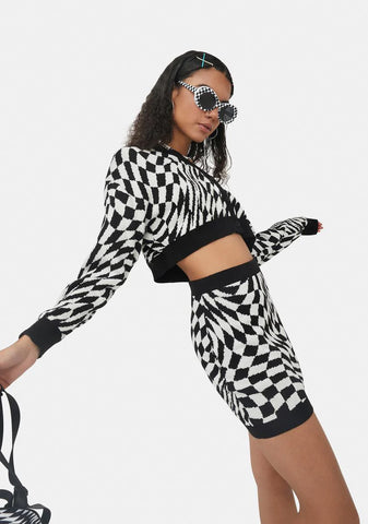 Warp Speed Mini Skirt