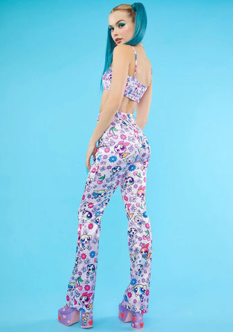 Little Angels Satin Flare Pants