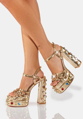 It's Paradise Platform Heels