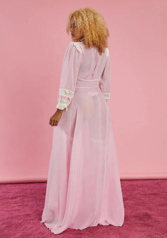 Expecting Company Chiffon Robe