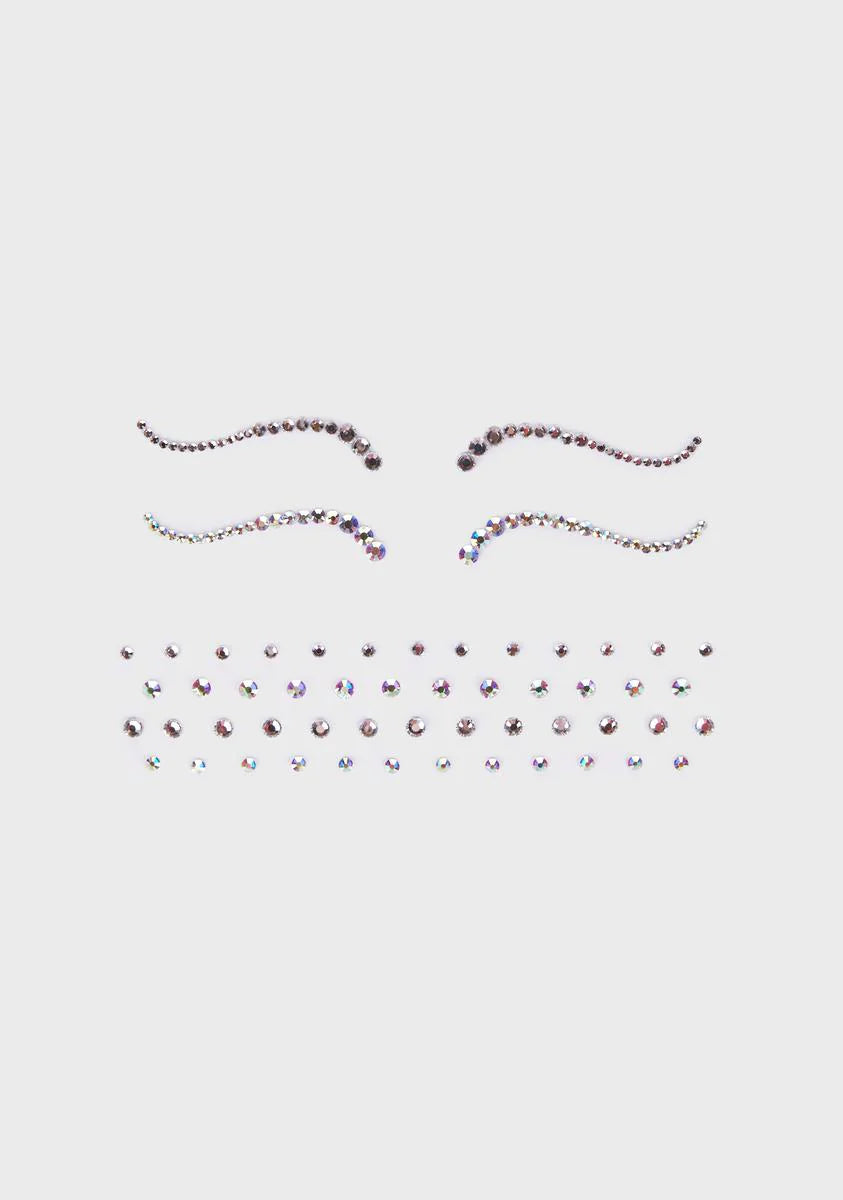 Bold Visions Eyeliner Gem Stickers