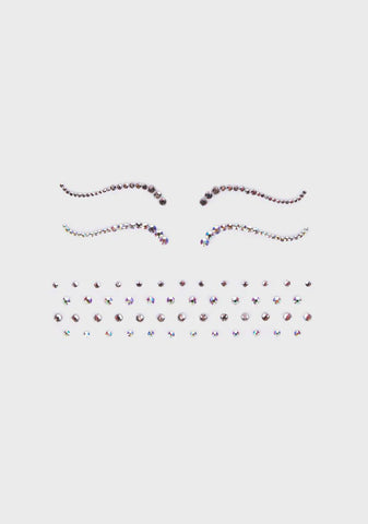 Bold Visions Eyeliner Gem Stickers