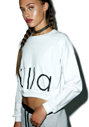 Killa Cropped Crewneck