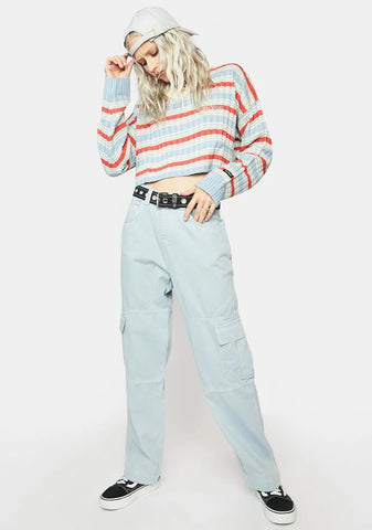 Blue Carpenter Pants