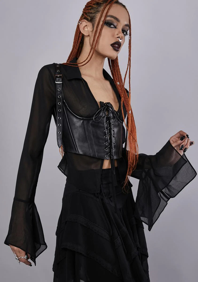 Rite Of Passage Chiffon Blouse