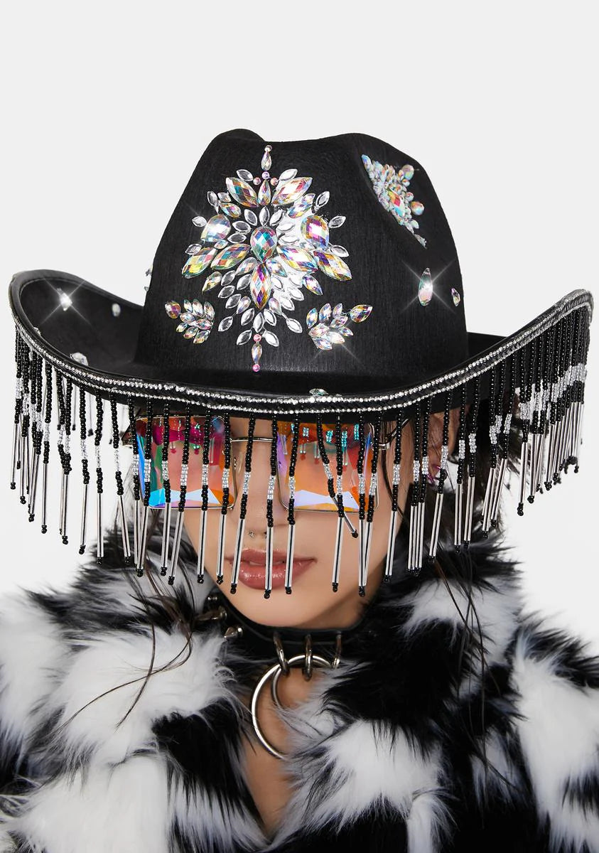 Midnight Dusty Fanfare Rhinestone Cowboy Hat