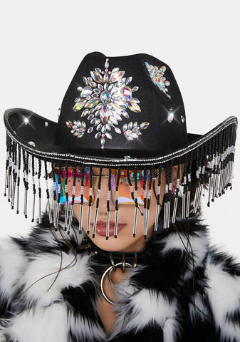 Midnight Dusty Fanfare Rhinestone Cowboy Hat