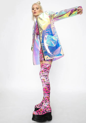 Solar Beam Iridescent Jacket