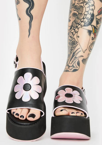 One Way Ticket Platform Sandals