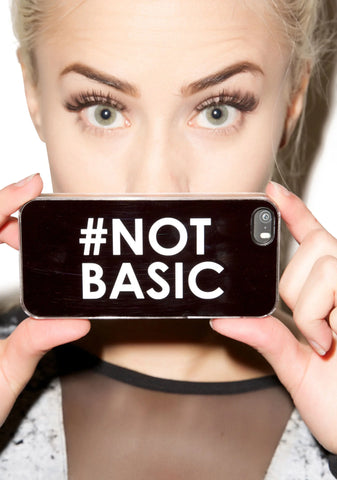 #Not Basic iPhone 5/5S Case