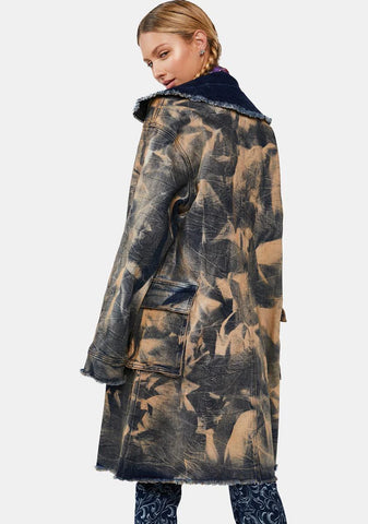 Pisa My Heart Denim Parka