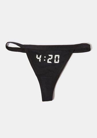 420 Glow In The Dark Thong